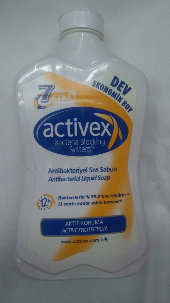 ACTİVEX ANTİBAKTERİYEL SIVI SABUN