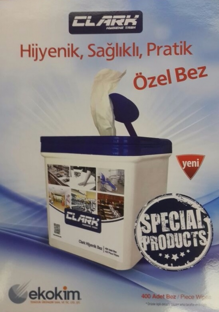 CLARK HİJYENİK PRATİK BEZ