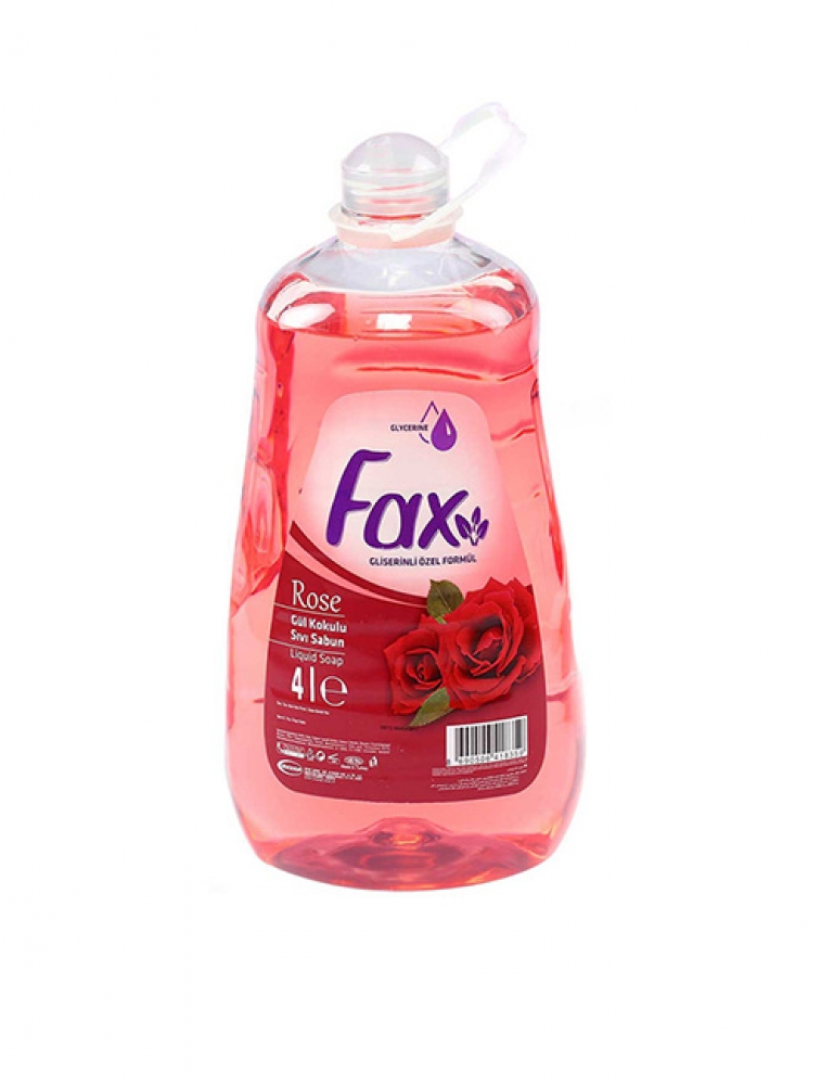 FAX SIVI SABUN GÜL KOKULU 4 LT