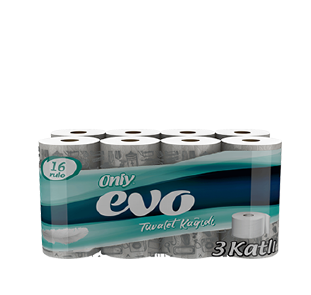 ONLY PARFÜMLÜ EVO TUVALET KAĞIDI 3 KATLI 16 LI
