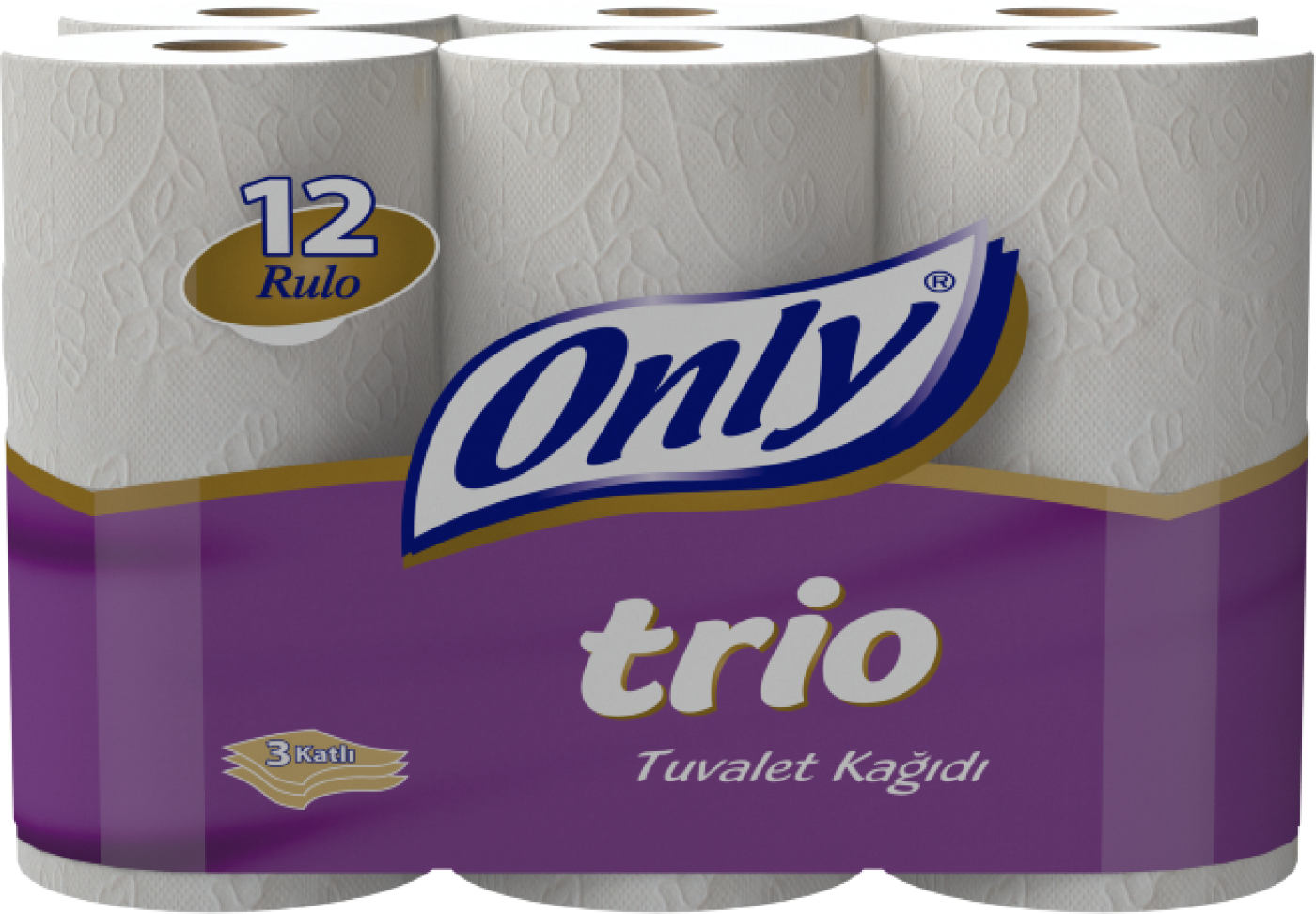 ONLY TRİO TUVALET KAĞIDI 12 Lİ