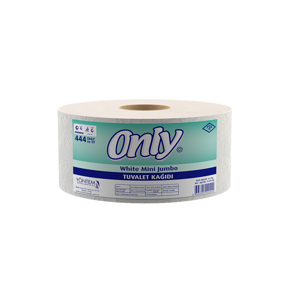 Only White Mini Jumbo