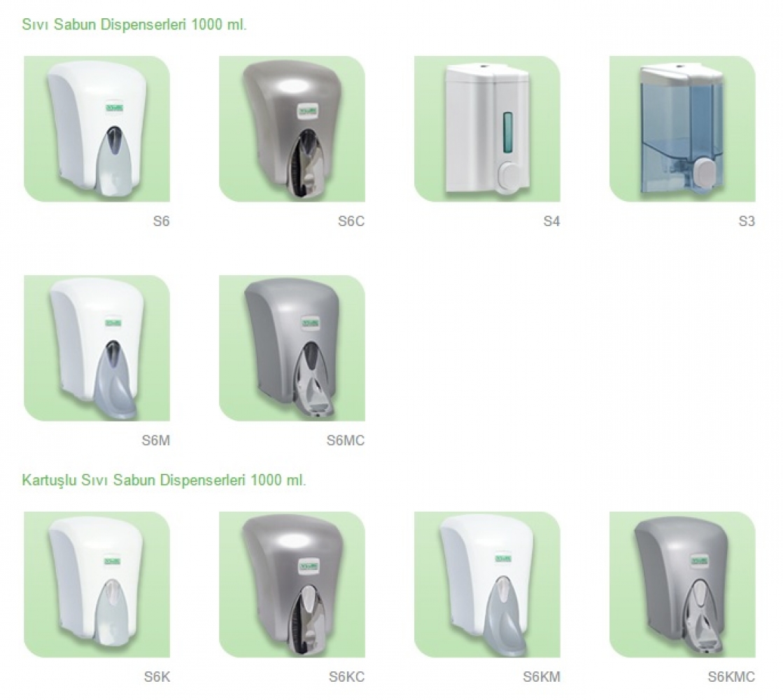 Sıvı Sabun Dispanseri 1000 ml