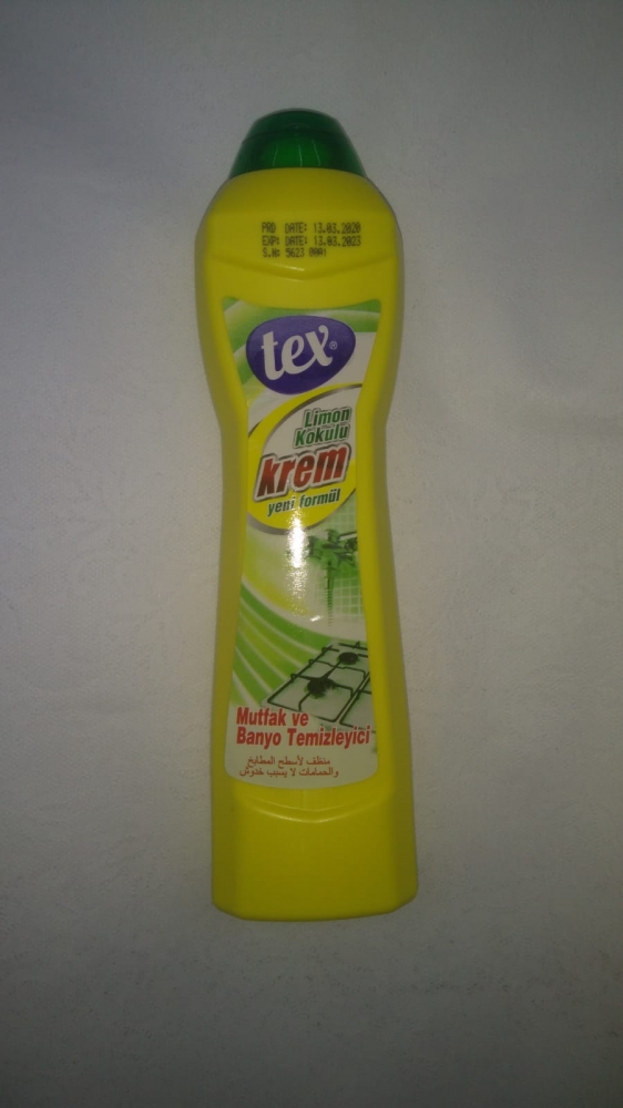 TEX  KREM LİMON 750 ML